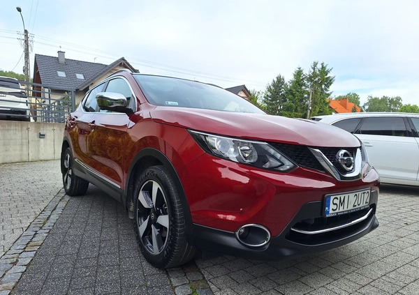 Nissan Qashqai cena 67950 przebieg: 89450, rok produkcji 2015 z Mikołów małe 191